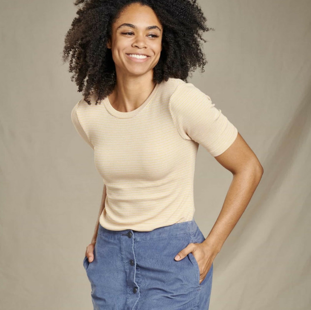 Toad and Co Daisy Rib Tee